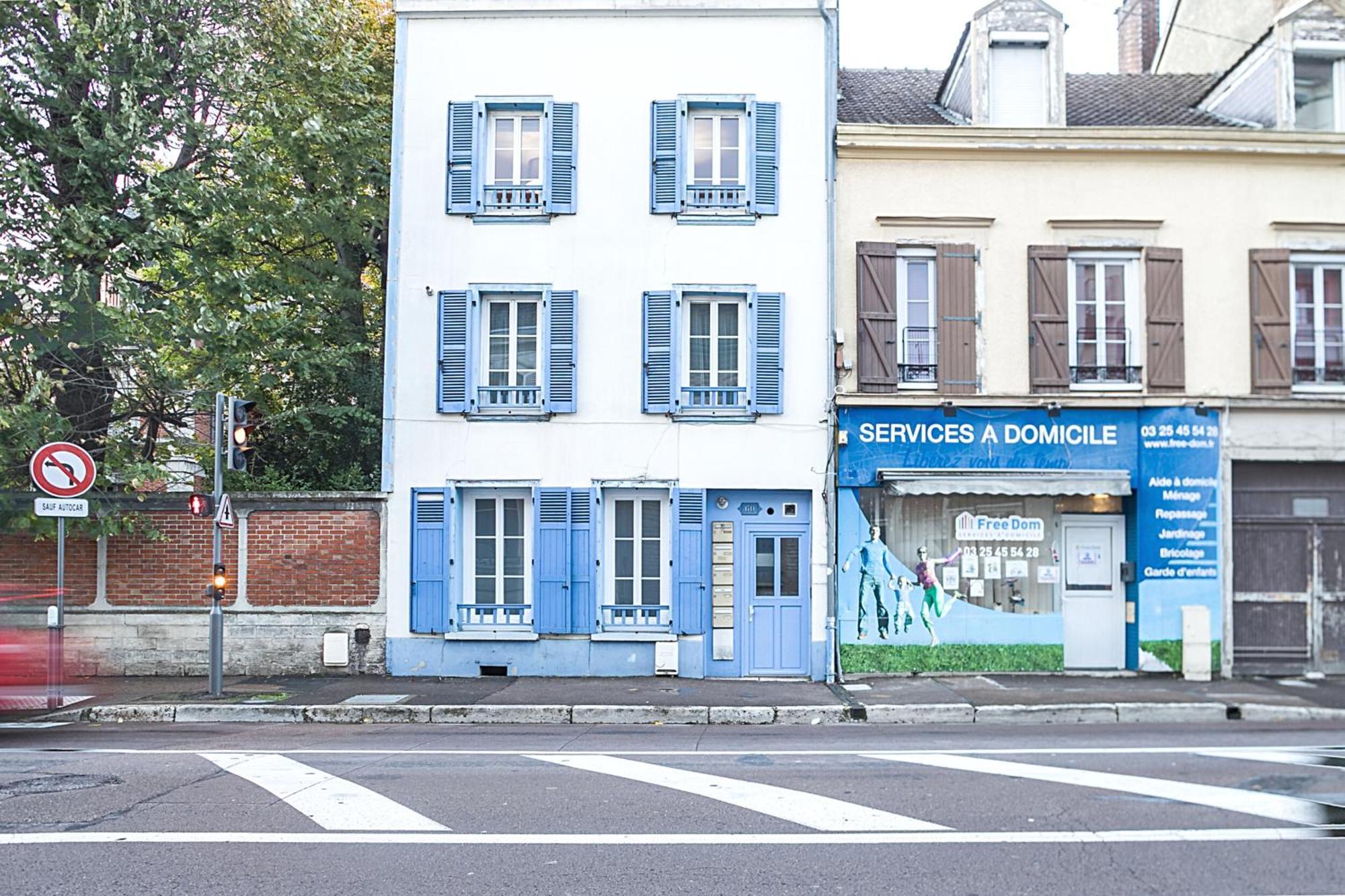 Le Duplex Pasteur - 5 Min Hypercentre - Ideal Groupe - Parking Gratuit Troyes Exteriör bild